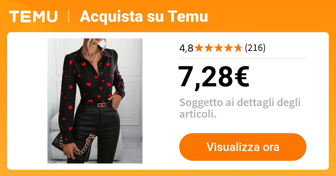 camicia a bottoni stampa cuore elegante camicia a maniche - Temu Italy