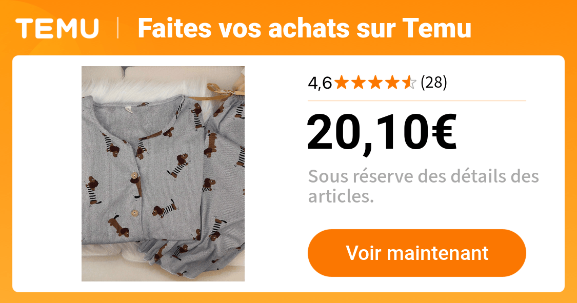 2 pièces pyjama femme imprimé pyjama à - Temu France