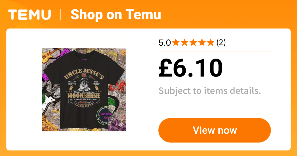 uncle 01 moonshine hazard retro 80s tv show t - Temu United Kingdom