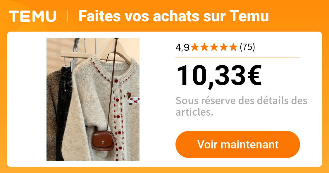 cardigan à manches longues col rond femme détails en perles - Temu France