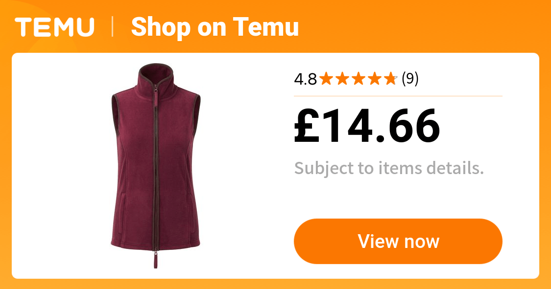 premier women's/ladies artisan fleece gilet - Temu United Kingdom