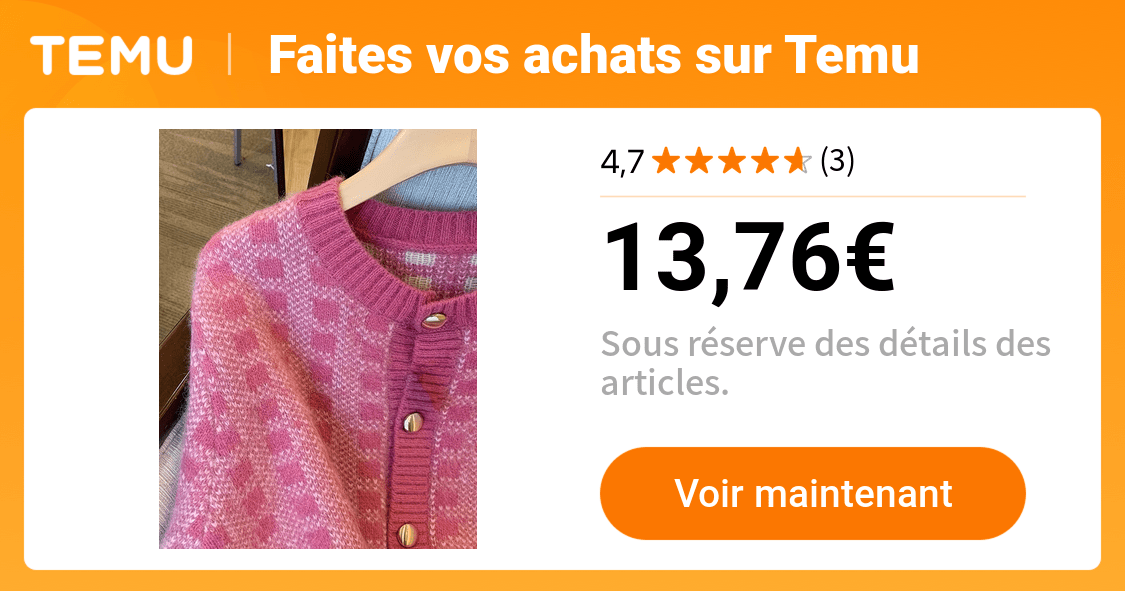cardigan femme à col rond boutonné haut en tissu fleurie - Temu France
