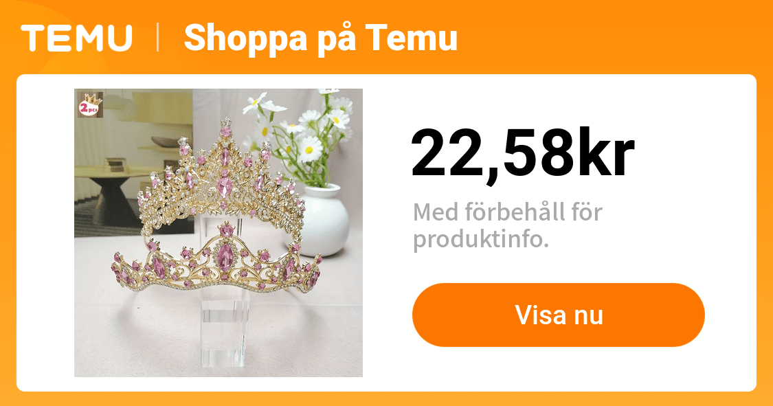 1/ prinsesskrona med justerbar tiara & avtagbara glittrande/ryschade lager - rosa och guldiga ädelstensliknande strass kostymtillbehör för flickors födelsedag, bröllop, rollspel, skönhetstävl r studentbal ( fjädring) - barnkläder - Temu