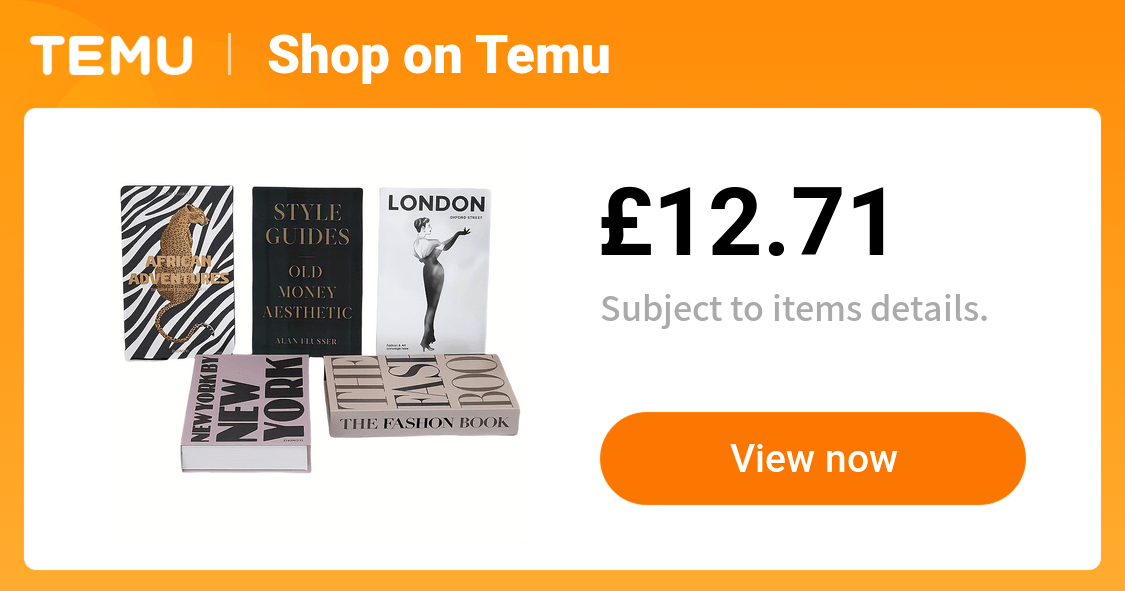 5pcs stylish decorative books home office - Temu United Kingdom