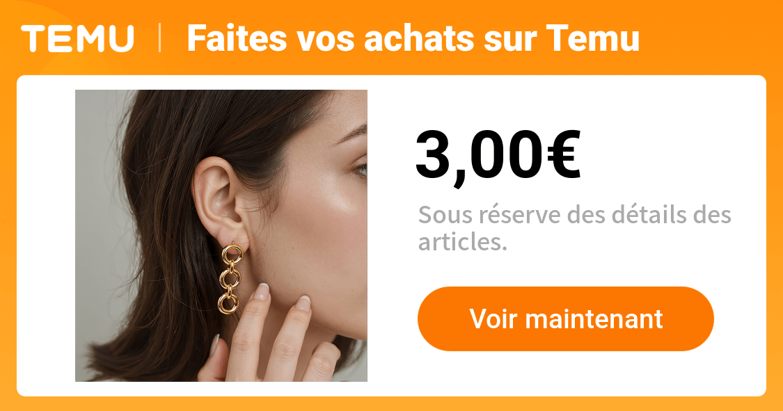 2 pièces boucles doreilles en acier inoxydable - Temu France