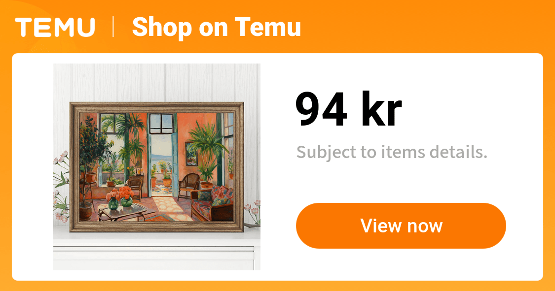 1pc large matisse summer house   art print - Temu Norway