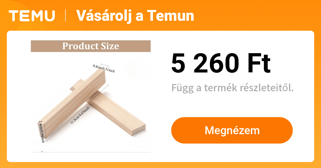 50 db fa dübel kezeletlen keményfa lécek kézműveskedéshez - Temu Hungary