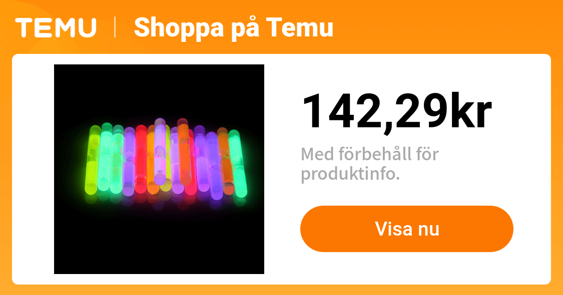250 st glow in the dark - Temu Sweden