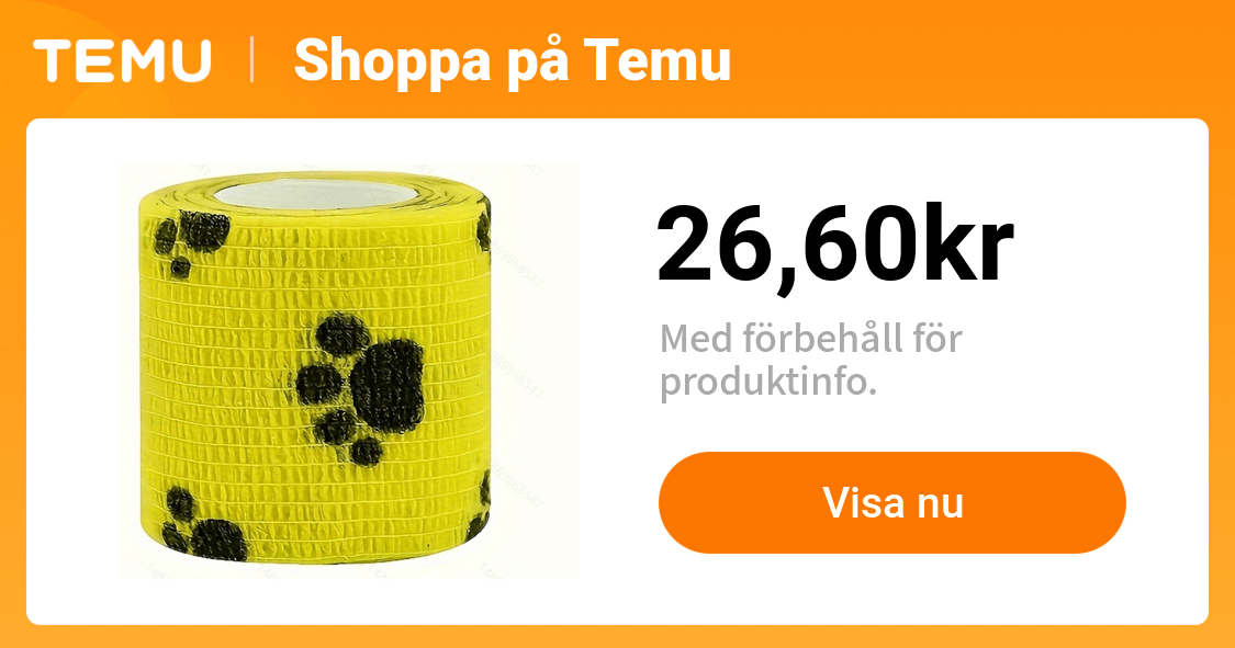 6st flerfärgade självhäftande hundbandagerullar - andningsbara, vattentäta husdjursbandage för läkning, svullnad & skador - att riv, restprodukter, tygmaterial, idealiskt för hundar, hundbandage, svullnadslindring, lekfull design, att riv tejp, hundtillbehör, hårborttagare för husdjur, svullnad, hundhårborste, luddrulle | Hitta Bra Erbjudanden Nu | Temu