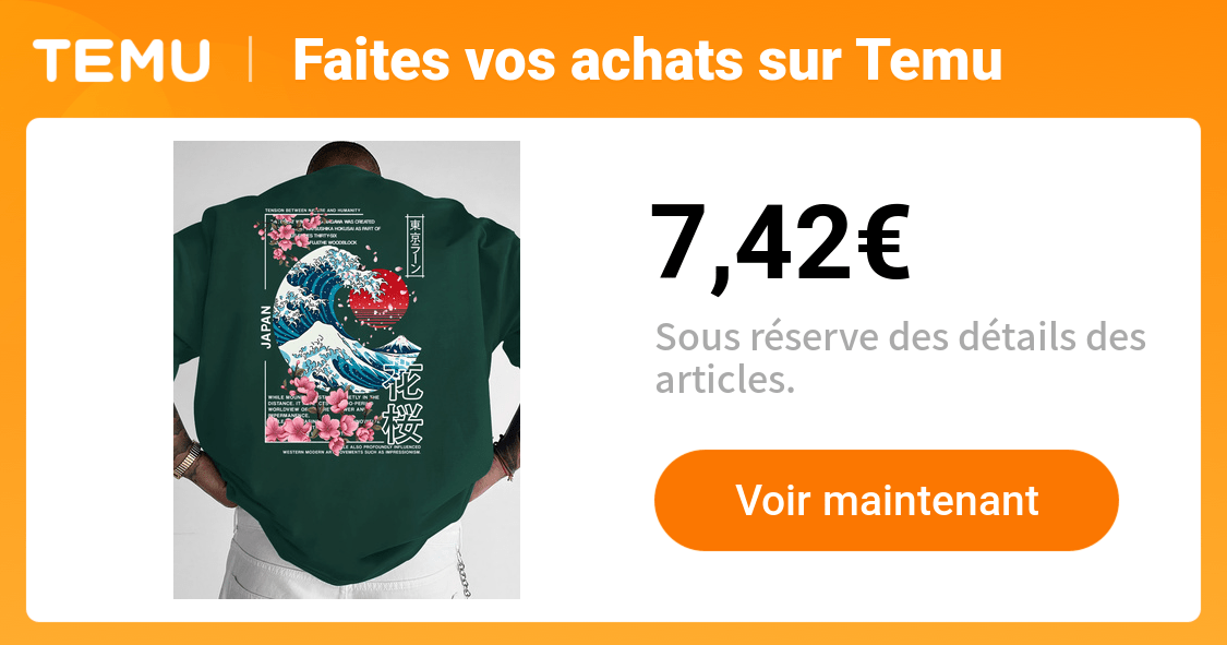 t shirt japonais fleurs cerisier impression - Temu France