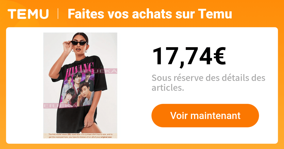 t shirt coréen in cha eunwoo - Temu France