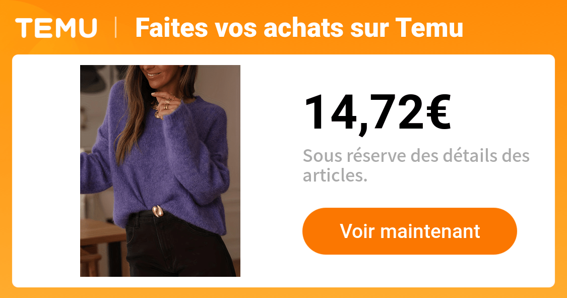 pull en peluche violet pull court décontracté - Temu France