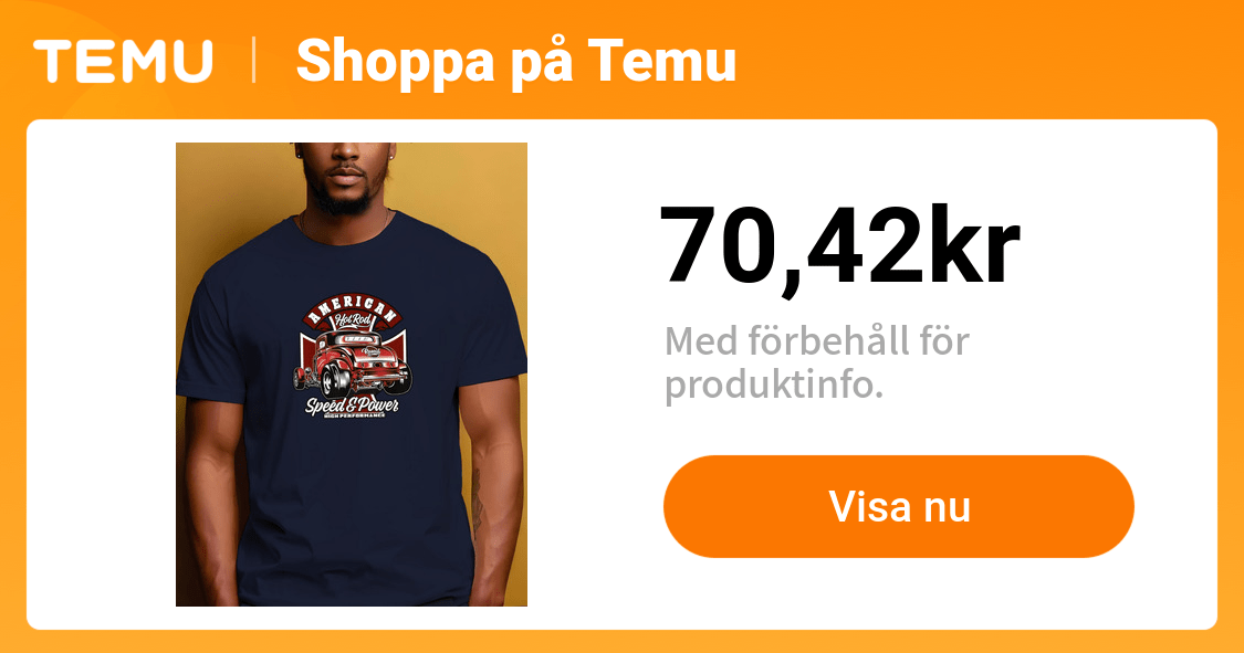 herren vintage rod grafisk t shirt - Temu Sweden