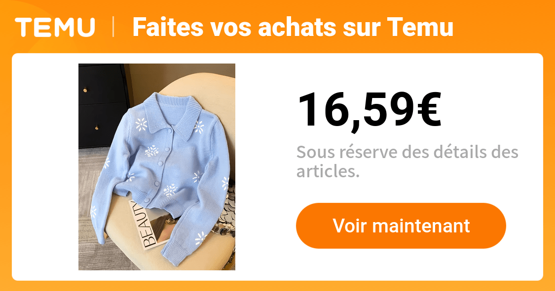 cardigan jacquard chic français à   couleur petit col - Temu France