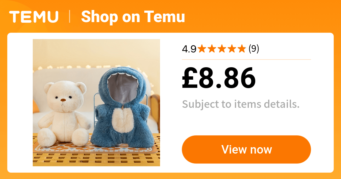 30 8inch cute bear stuffed animal dolls transformable - Temu United Kingdom