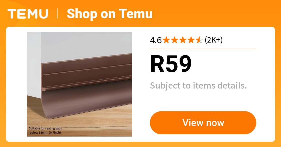 2 meter extension non perforated self   door bottom - Temu South Africa