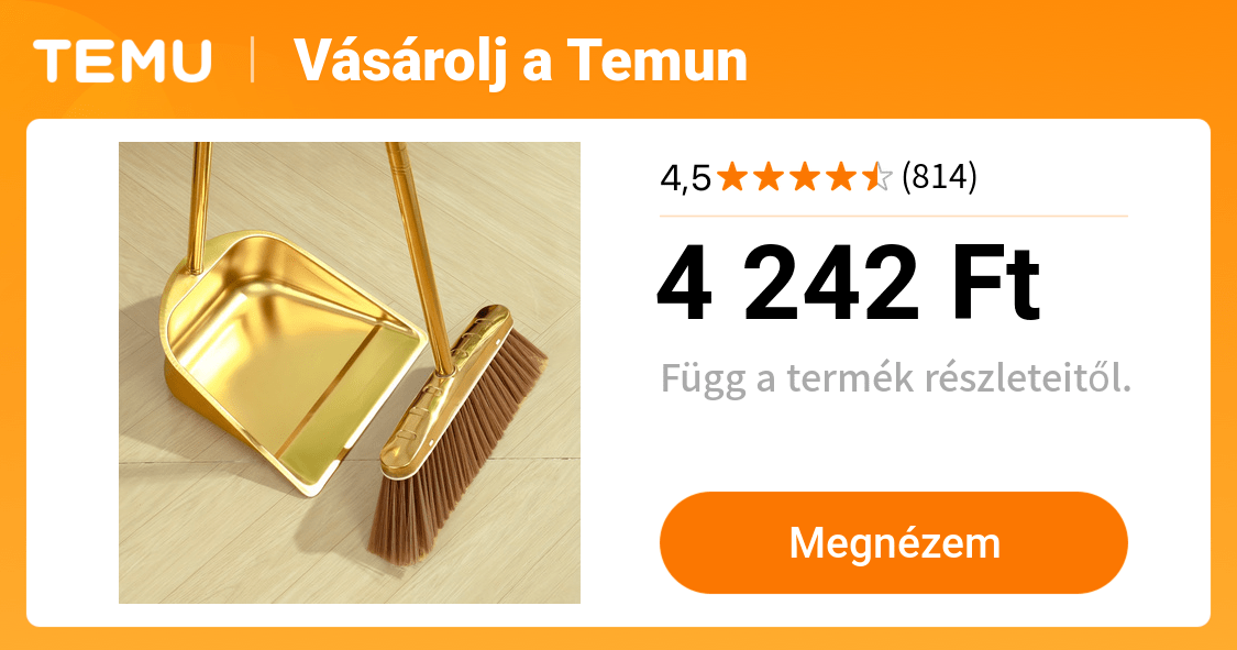 arany rozsdamentes acél seprű és szemeteslap készlet - Temu Hungary