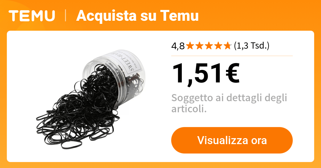 1500 pezzi elastici capelli monouso in gomma multicolore - Temu Germany