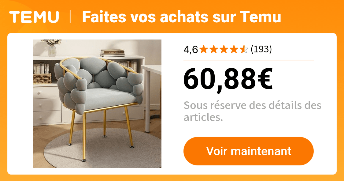 fauteuil dappoint blanc or accoudoir - Temu France