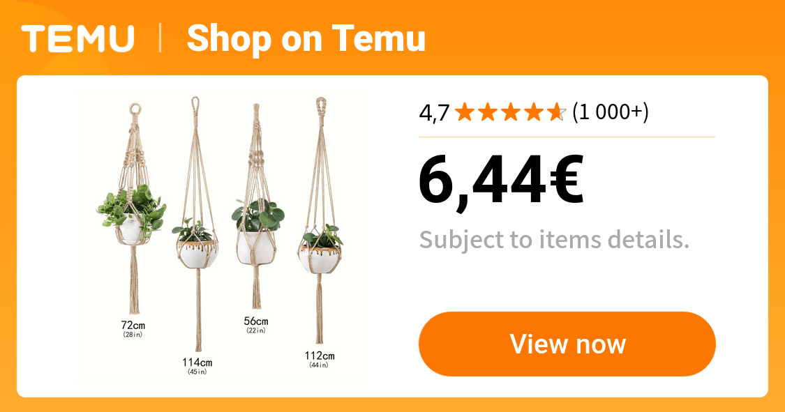 boho pack macrame plant hangers set polyester indoor - Temu France