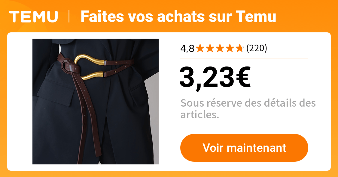 1pc ceinture oversize vintage femme large cinch taille - Temu France