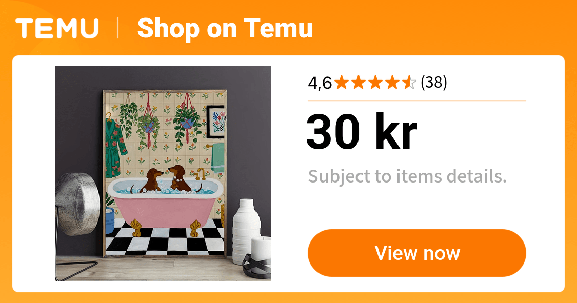 whimsical dachshund bathroom canvas art funny dog lover wall - Temu Norway