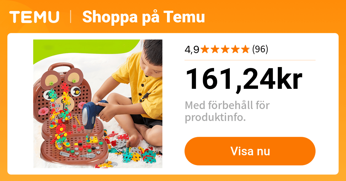 203 delars kreativt lekverktygssats med - Temu Sweden