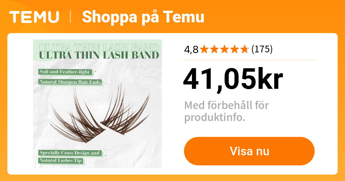 12 med 96 diy dubbelspetsiga falska - Temu Sweden