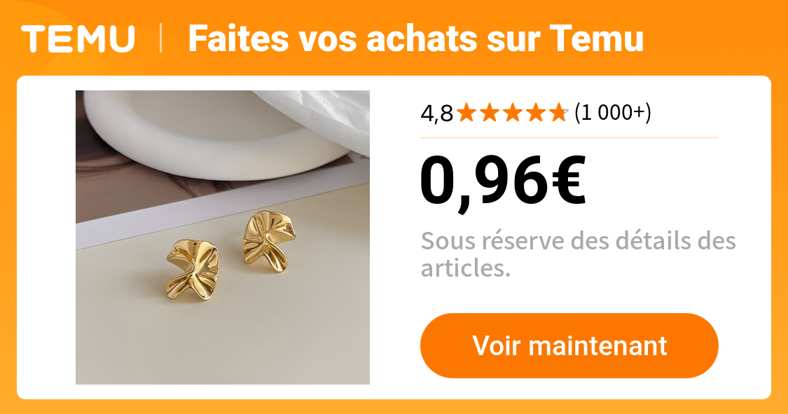 1 paire boucles doreilles élégantes design - Temu France