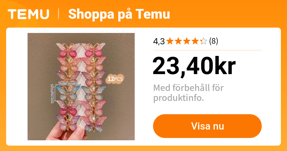 12 st färgglada gradientfjärilshårklämmor för tjejer - pastell till vibrant ombre design, hållbara resinhåraccessoarer för alla årstider, för fester, bröllop & vardagsbruk, fjärilsdekorationer, festprydnader, fantasifullt hårstycke, glansig | De Senaste Trenderna | Temu