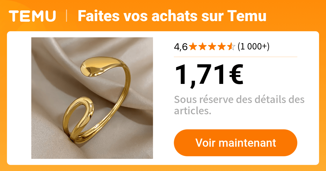 bracelet ajustable élégant design à - Temu France