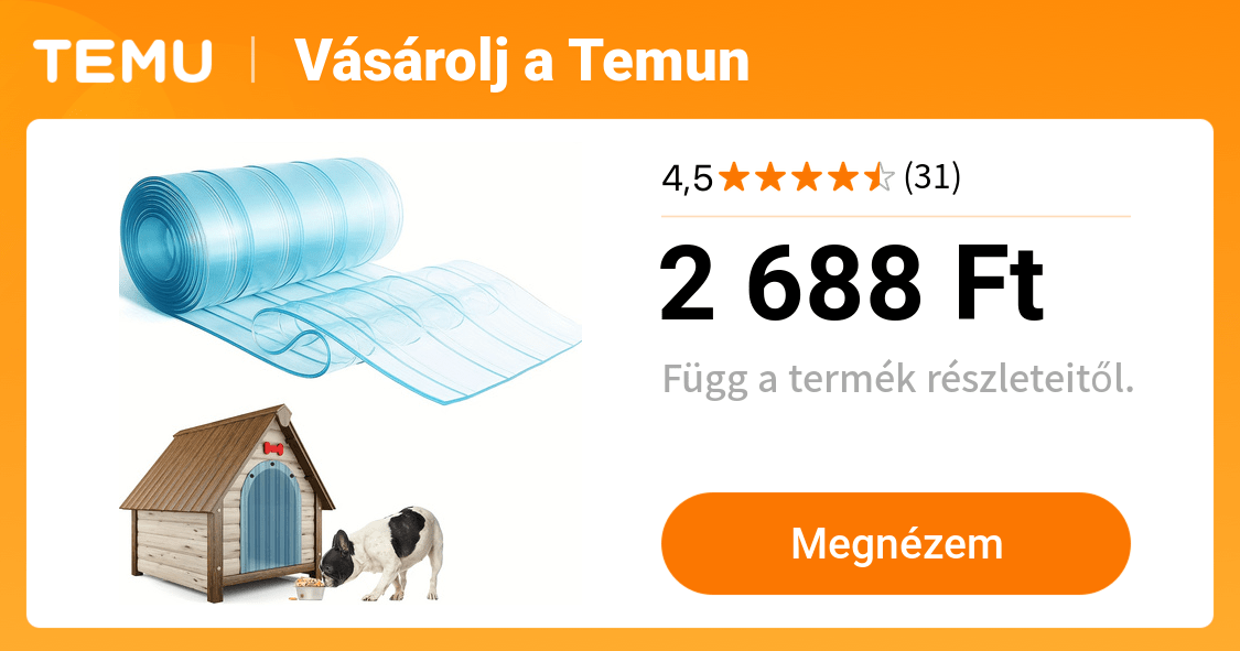 nagy teherbírású vinyl kutyakapu függőajtó hőszigetelt - Temu Hungary