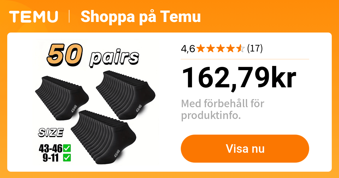 50 st. herrars enfärgade svarta och vita modestrumpor cross - Temu Sweden