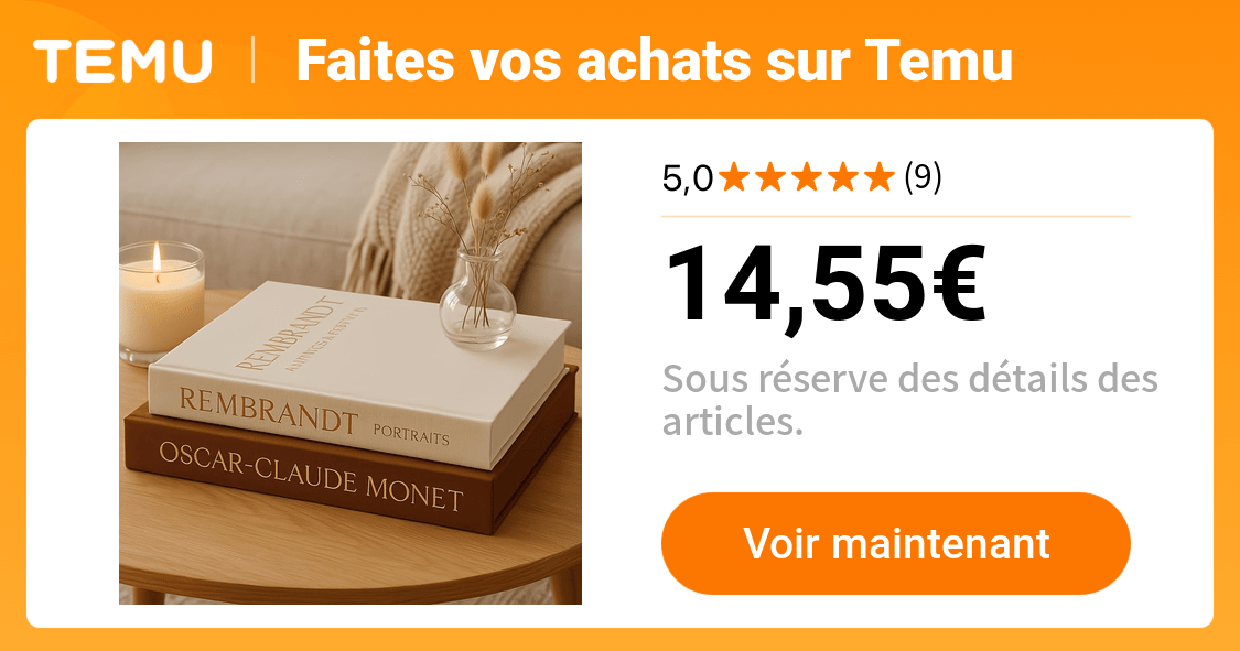 beaux livres décoratifs ensemble 2 boîtes en lin - Temu France