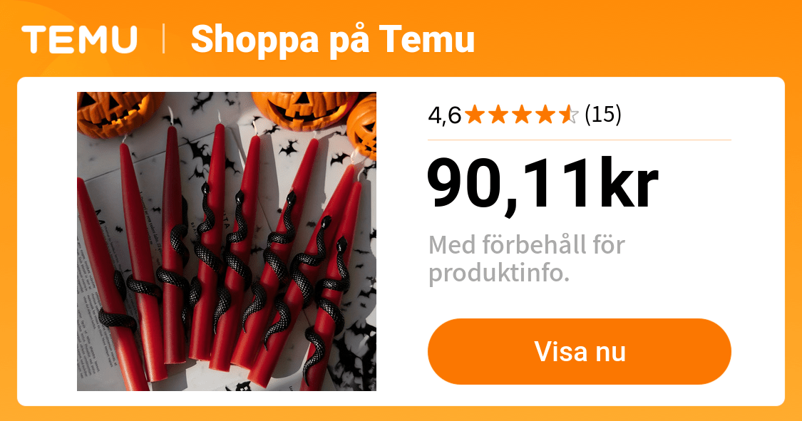 halloween andedrake långstavsmal geometrisk form ljusform - Temu Sweden