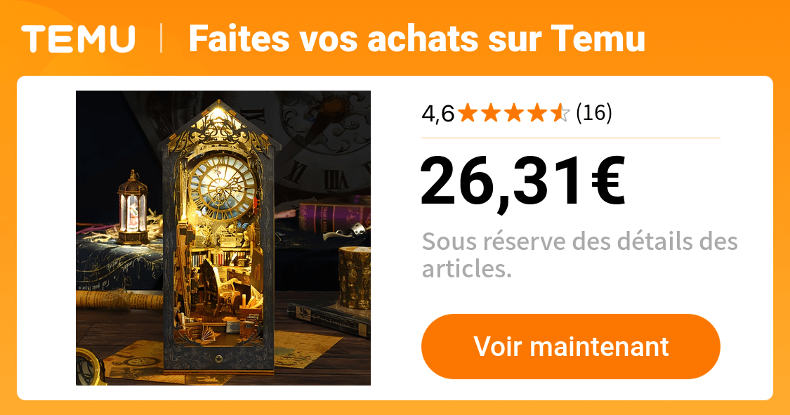 1pc   diy livre à main en bois maison miniature - Temu France