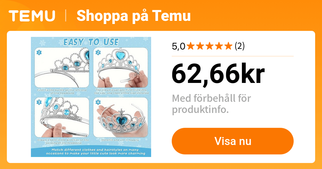 8st glittrande prinsessdiadem set - färgglada kronhårband för, för födelsedagsfester & utklädningskostymer, hållbara plast håraccessoarer med ädelstensdetaljer, prinsessfestdekorationer | Hitta Bra Erbjudanden Nu | Temu