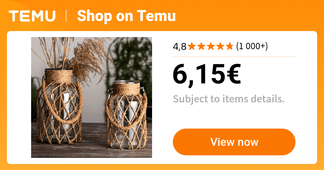 a vintage vase made transparent glass a creatively woven - Temu France