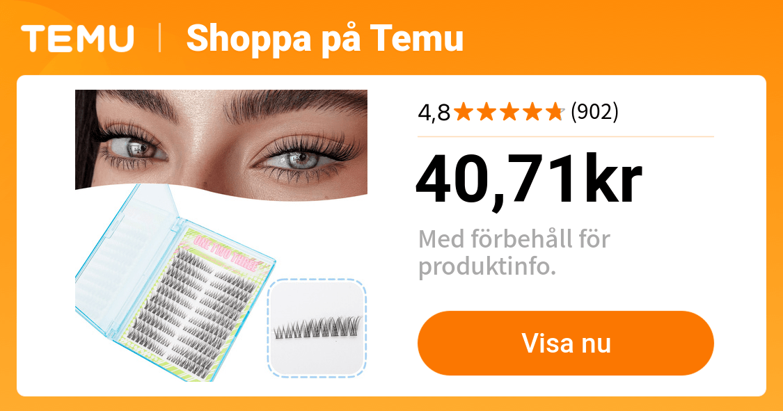 10 med 180 stil fransförlängningar ny stil - Temu Sweden