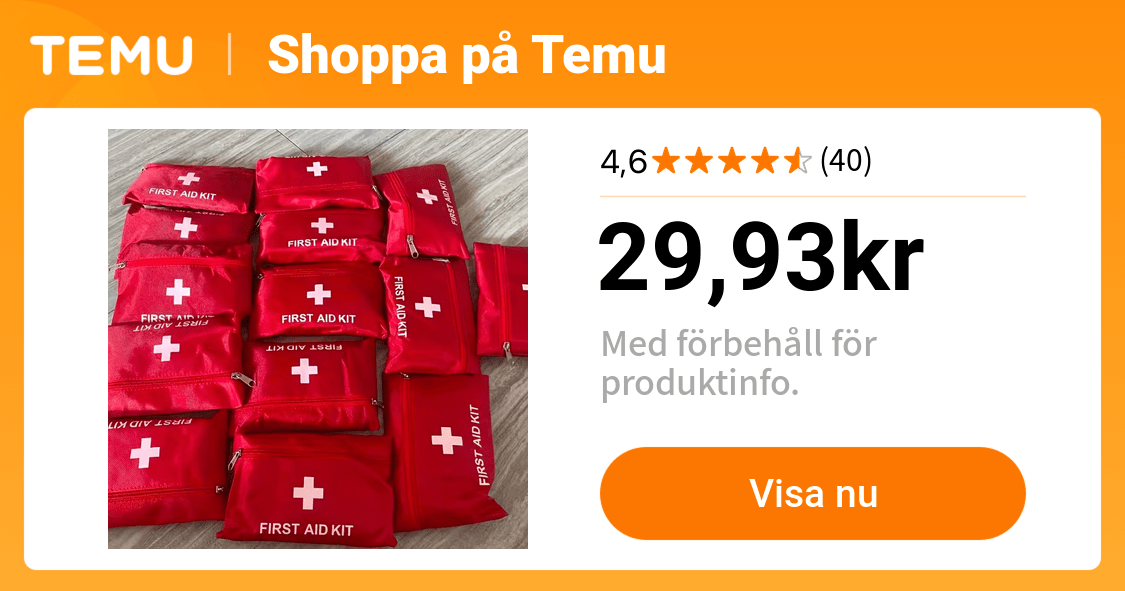 11-delars första hjälpen-kit, röda -väska inklusive sax och pincett, lämplig för hemmet, utomhuscamping, utforskning och skolnödsfall – bärbar och hållbar grundutrustning, till thanksgiving - sport & friluftsliv - Temu