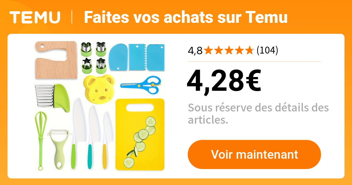 4/17 pièces ensemble couteaux cuisine outils cuisine - Temu France