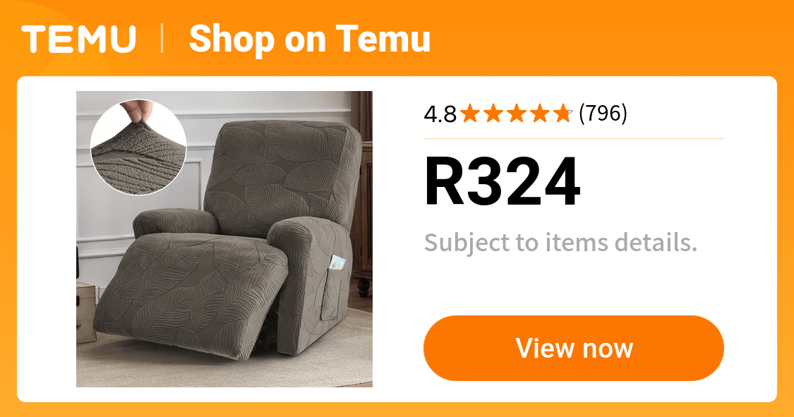 4 6 8pcs leaf pattern recliner sofa slipcovers pet friendly - Temu South Africa