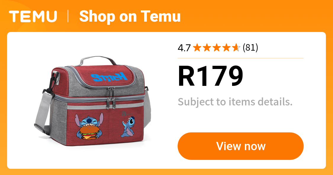 lunch bag extra large thermal insulated lunch box - Temu South Africa