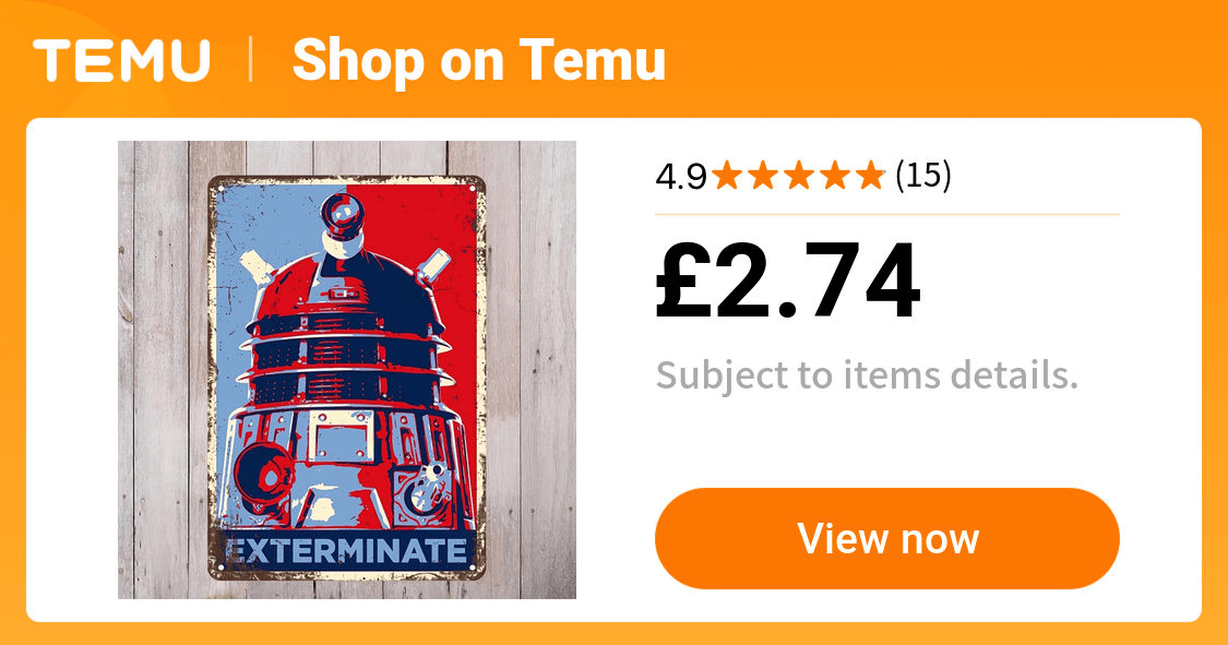 1pc exterminate metal sign vintage dr inspired wall - Temu United Kingdom