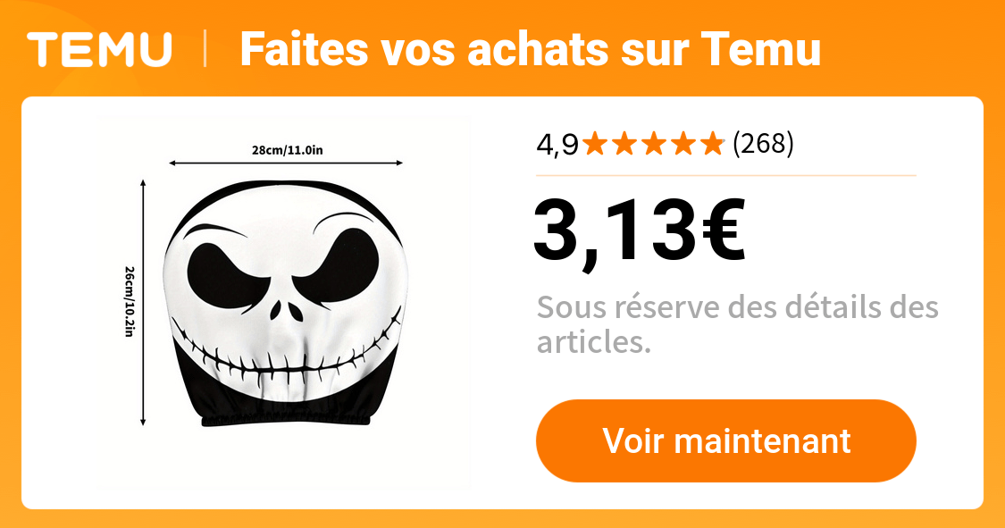 2pièces couvertures tête réglage voiture   - Temu France