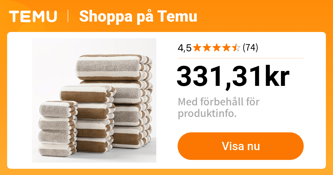 12 delars set med 4 badhanddukar + 4 handdukar + 4 - Temu Sweden