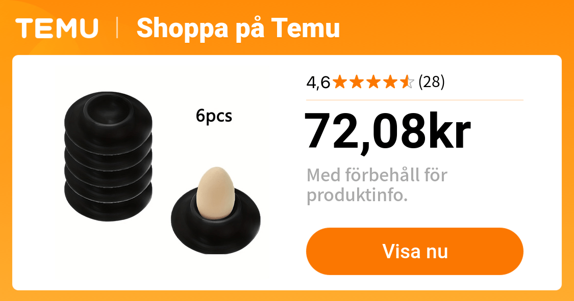 6 pack äggbrickor hållbara plastägghållare med texturerad - Temu Sweden