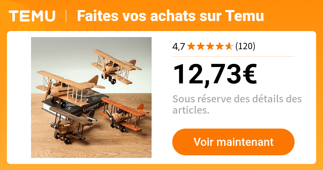 modèle   en bois rétro 8 pouces ornements décoration - Temu France