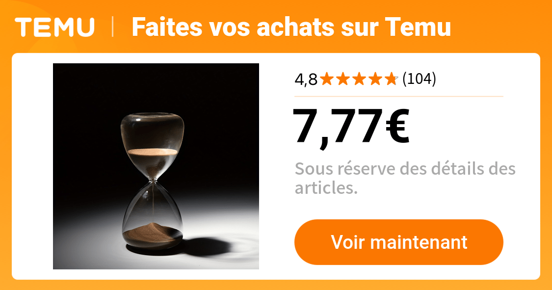 minuteur à   en verre     rond cadeau - Temu France