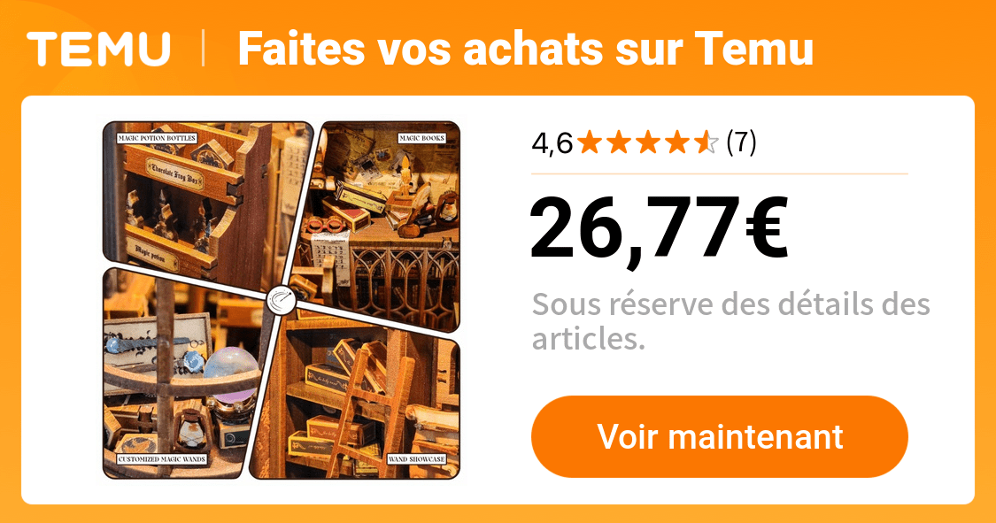 kit construction maison étagère 3d miniature diy — boutique - Temu France